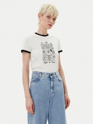 Obrázek produktu KARL LAGERFELD T-Shirt A2W17087 Écru Regular Fit