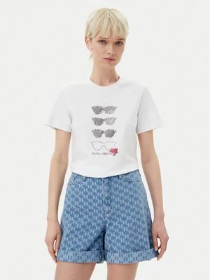 Obrázek produktu KARL LAGERFELD T-Shirt A2W17103 Bílá Regular Fit