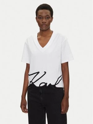 Obrázek produktu KARL LAGERFELD T-Shirt A2W17104 Bílá Relaxed Fit