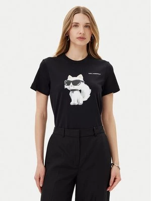 Obrázek produktu KARL LAGERFELD T-Shirt A2W17119 Černá Regular Fit
