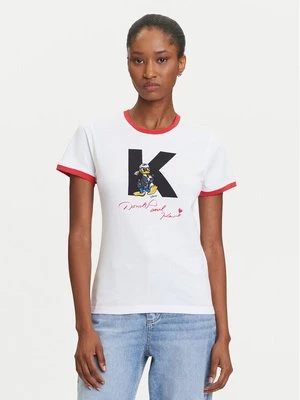 Obrázek produktu KARL LAGERFELD T-Shirt A3W17089 Bílá Regular Fit