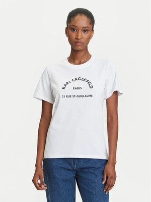 Obrázek produktu KARL LAGERFELD T-Shirt A3W17105 Bílá Regular Fit