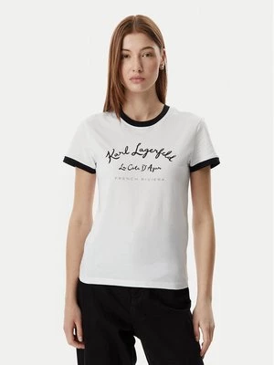 Obrázek produktu KARL LAGERFELD T-Shirt B2W17021 Bílá Slim Fit