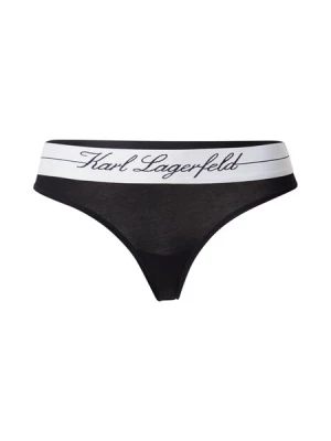 Obrázek produktu Karl Lagerfeld Tanga 'HOTEL'  krémová / černá