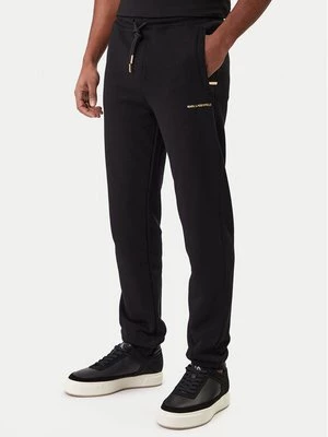 Obrázek produktu KARL LAGERFELD Teplákové kalhoty 705006 561910 Černá Regular Fit