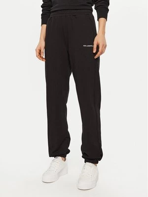 Obrázek produktu KARL LAGERFELD Teplákové kalhoty A1W10130 Černá Relaxed Fit