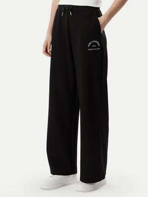 Obrázek produktu KARL LAGERFELD Teplákové kalhoty B2W10145 Černá Regular Fit