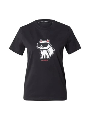 Obrázek produktu Karl Lagerfeld Tričko  grenadina / černá / bílá