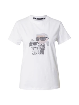 Obrázek produktu Karl Lagerfeld Tričko 'Ikon'  béžová / černá / bílá