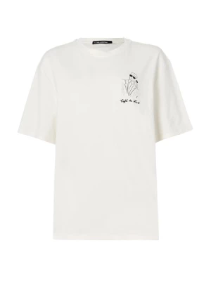 Obrázek produktu Karl Lagerfeld Tričko 'Karl Lagerfeld  x Jorge Parra'  krémová / černá