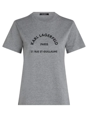 Obrázek produktu Karl Lagerfeld Tričko 'Rue St-Guillaume'  šedý melír / černá
