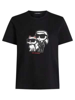 Obrázek produktu Karl Lagerfeld Tričko  šedá / krvavě červená / černá / bílá