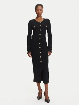 Obrázek produktu KARL LAGERFELD Úpletové šaty A3W13038 Černá Slim Fit