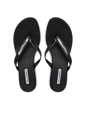 Obrázek produktu KARL LAGERFELD Žabky Jelly Heel KL83006 Černá