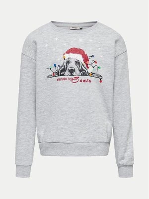 Obrázek produktu Kids ONLY Mikina Yda Xmas 15280285 Šedá Regular Fit