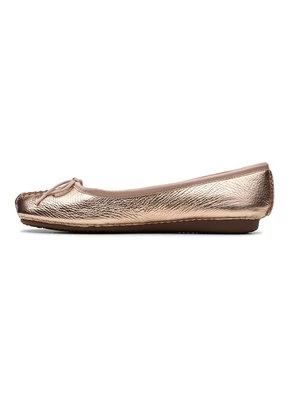 Obrázek produktu Klasické baleríny Clarks zlatá barva