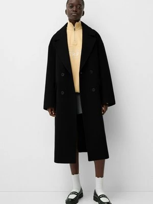 Obrázek produktu Klasický kabát Bershka černá