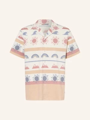 Obrázek produktu Knowledgecotton Apparel Letní Košile Comfort Fit béžová / světle červená / modrá