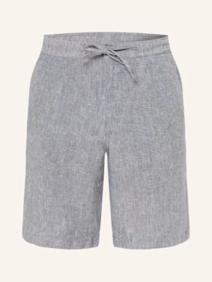 Obrázek produktu Knowledgecotton Apparel Lněné Šortky Fig Loose Fit modrá