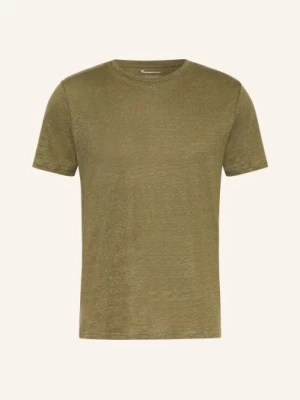 Obrázek produktu Knowledgecotton Apparel Lněné Tričko olivová