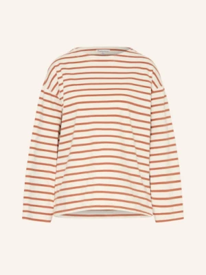 Obrázek produktu Knowledgecotton Apparel Tričko S Dlouhým Rukávem krémová / tmavě oranžová