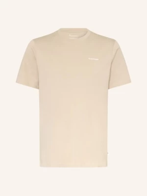 Obrázek produktu Knowledgecotton Apparel Tričko světle hnědá / zelená / bílá
