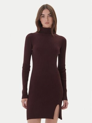 Obrázek produktu Kontatto Úpletové šaty 3M0827C Hnědá Slim Fit