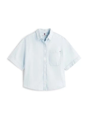 Obrázek produktu Košilová halenka Tommy Hilfiger světlemodrý denim