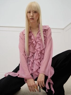 Obrázek produktu Košilová halenka Versace Jeans Couture světle růžová