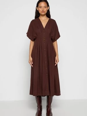 Obrázek produktu Košilové šaty Scotch & Soda bordeaux