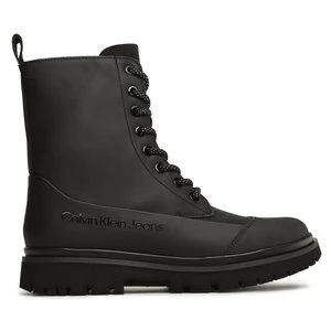 Obrázek produktu Kotníková obuv Calvin Klein Jeans Chunky Combat Laceup Boot Rub YW0YW01066 Černá