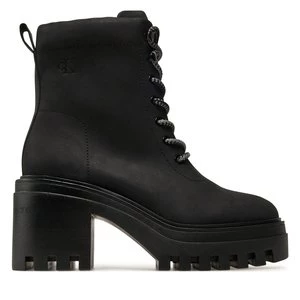 Obrázek produktu Kotníková obuv Calvin Klein Jeans Chunky Heeled Zip Boot Lth YW0YW01548 Černá