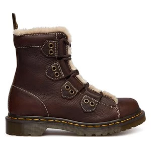 Obrázek produktu Kotníková obuv Dr. Martens 1460 Lace To Toe Fur Lined DM41417200 Hnědá