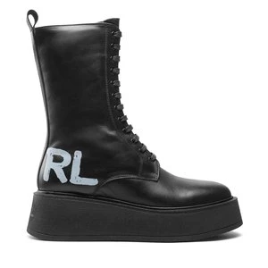 Obrázek produktu Kotníková obuv KARL LAGERFELD KL42475 Černá
