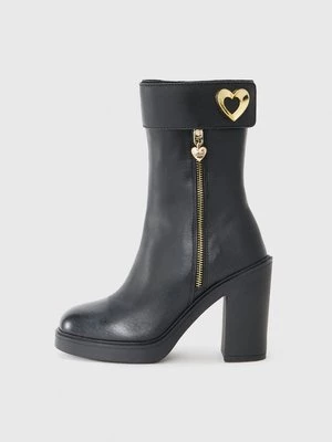 Obrázek produktu Kotníková obuv na vysokém podpatku LOVE MOSCHINO černá