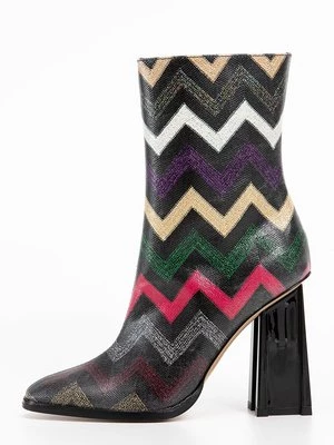 Obrázek produktu Kotníková obuv na vysokém podpatku Missoni