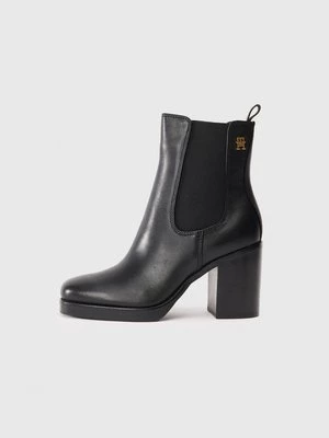 Obrázek produktu Kotníková obuv na vysokém podpatku Tommy Hilfiger černá