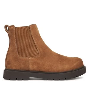 Obrázek produktu Kotníková obuv s elastickým prvkem Birkenstock Highwood Slip On Mid 1030115 Hnědá