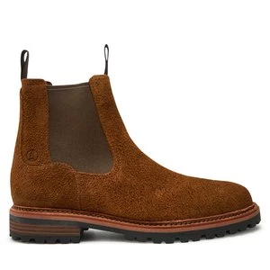 Obrázek produktu Kotníková obuv s elastickým prvkem Clarks Clarkridge Top 26179723 Hnědá