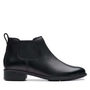 Obrázek produktu Kotníková obuv s elastickým prvkem Clarks Havisham Top 26178715 Černá