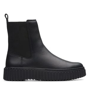 Obrázek produktu Kotníková obuv s elastickým prvkem Clarks Torhill Maple 26173858 Černá