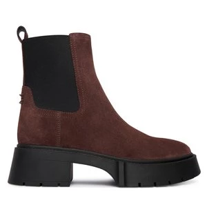 Obrázek produktu Kotníková obuv s elastickým prvkem Coach Leah Platform CCH89 Hnědá