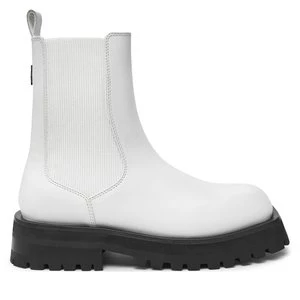 Obrázek produktu Kotníková obuv s elastickým prvkem DKNY Rianne Chelsea K3471540 Bílá