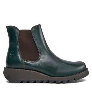 Obrázek produktu Kotníková obuv s elastickým prvkem Fly London Salvfly P143195006 Zelená