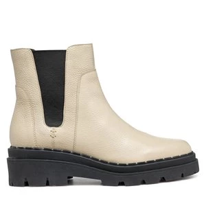 Obrázek produktu Kotníková obuv s elastickým prvkem Geox D Felleny D46XEC 046NH C6182 Écru