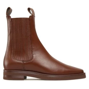 Obrázek produktu Kotníková obuv s elastickým prvkem Gino Rossi 222FW131 Hnědá