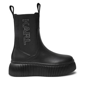 Obrázek produktu Kotníková obuv s elastickým prvkem KARL LAGERFELD KL42343 Černá