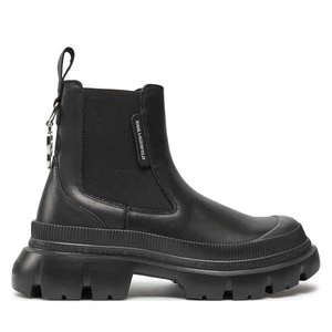 Obrázek produktu Kotníková obuv s elastickým prvkem KARL LAGERFELD KL43534 Černá