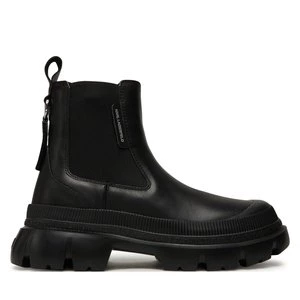 Obrázek produktu Kotníková obuv s elastickým prvkem KARL LAGERFELD KL43545 Černá
