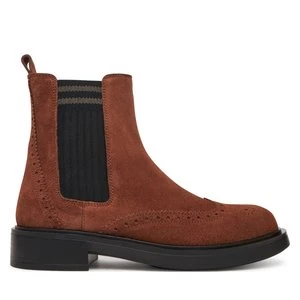 Obrázek produktu Kotníková obuv s elastickým prvkem Pollini SA21163G0NTF0217 Hnědá